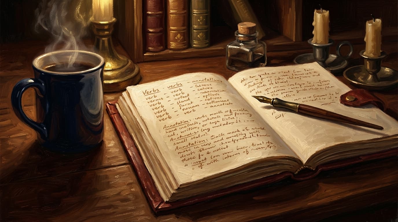 Painterly editorial illustration for "Best free resources for CLEP Spanish Language (and what to skip)"