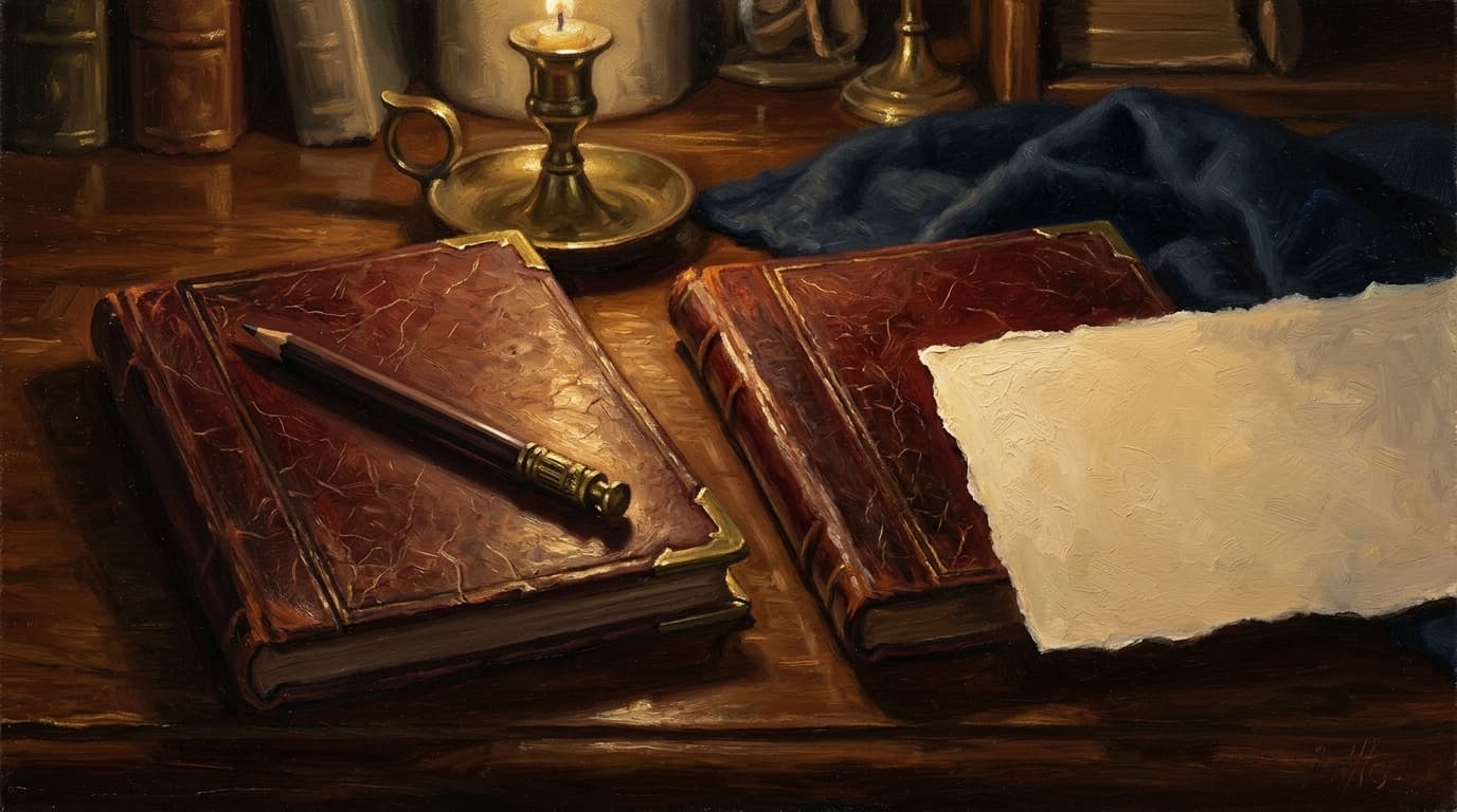 Painterly editorial illustration for "CLEP US History I and II: take both, or just one? A 6-credit vs 3-credit decision"